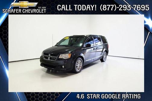 Black Onyx Crystal Pearlcoat 2018 Dodge Grand Caravan SXT