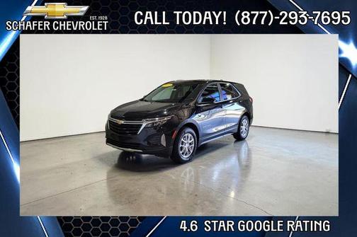 Mosaic Black Metallic 2022 Chevrolet Equinox 1LT