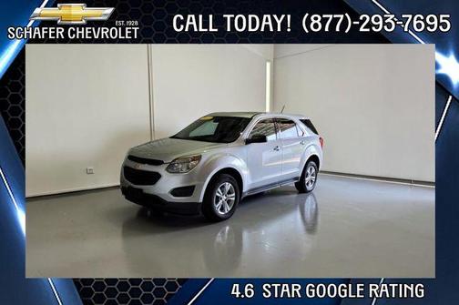 Silver Ice Metallic 2017 Chevrolet Equinox LS