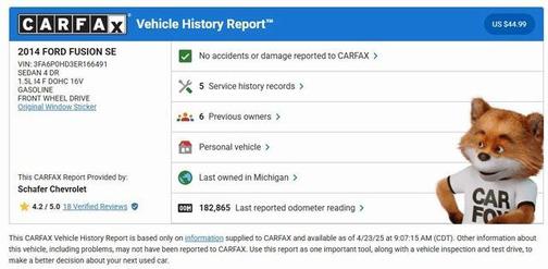 2014 Ford Fusion SE