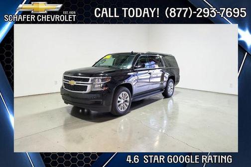 Black 2015 Chevrolet Suburban 1500 LT