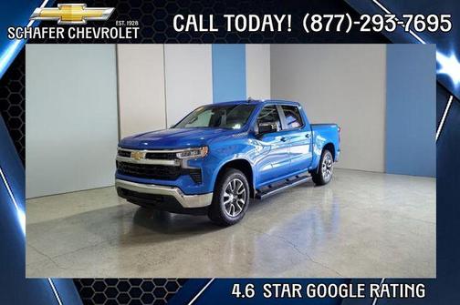Rip Tide Blue 2026 Chevrolet Silverado 1500 LT