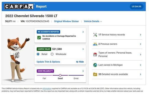 2022 Chevrolet Silverado 1500 LT