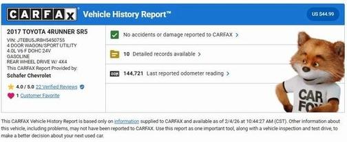 2017 Toyota 4Runner SR5