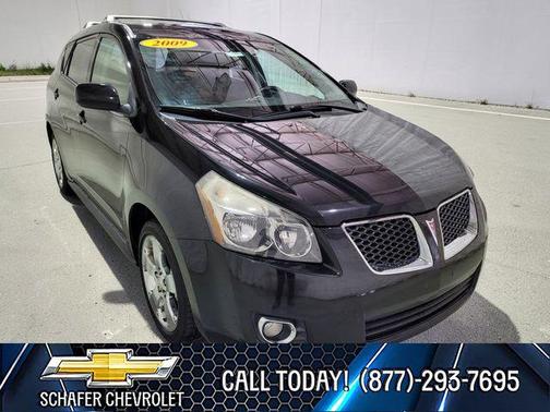 Jet Black Metallic 2009 Pontiac Vibe Base