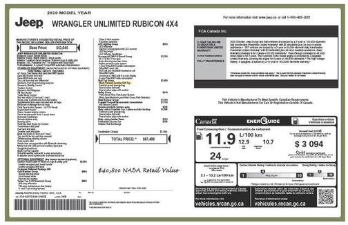 2020 Jeep Wrangler Unlimited Rubicon