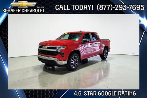 Red 2023 Chevrolet Silverado 1500 LT