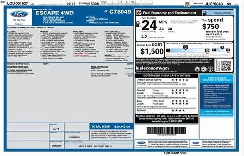 2018 Ford Escape SEL