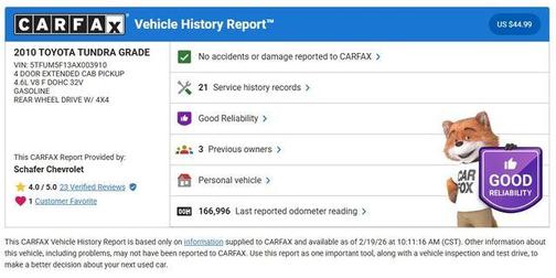 2010 Toyota Tundra Grade