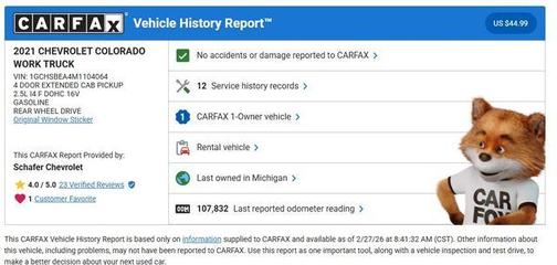 2021 Chevrolet Colorado WT