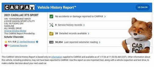 2021 Cadillac XT5 Sport