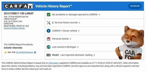 2015 Ford F-150 Lariat