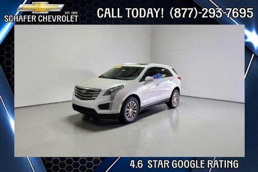 Crystal White Tri-Coat 2017 Cadillac XT5 Luxury