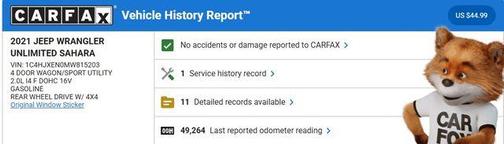 2021 Jeep Wrangler Unlimited Sahara
