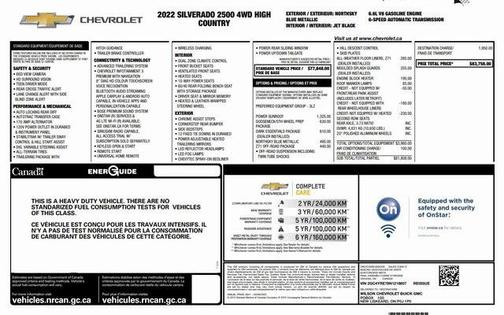 2022 Chevrolet Silverado 2500 High Country