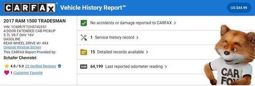 2017 RAM 1500 Tradesman/Express