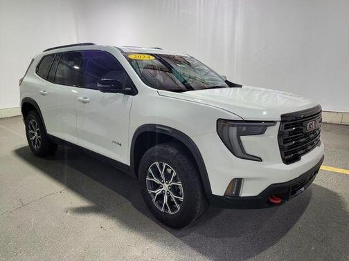 Summit White 2024 GMC Acadia AT4