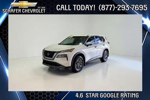 Glacier White 2022 Nissan Rogue S