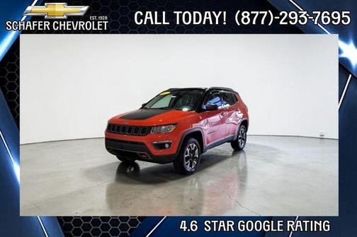 Spitfire Orange Clearcoat 2017 Jeep Compass Trailhawk
