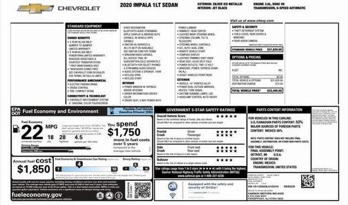 2020 Chevrolet Impala LT