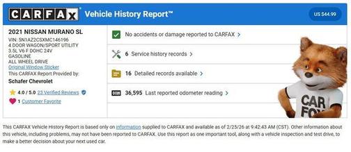 2021 Nissan Murano SL