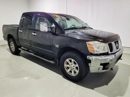 Gray 2004 Nissan Titan Crew Cab