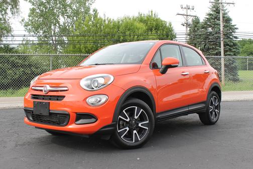 Orange 2017 FIAT 500X Pop