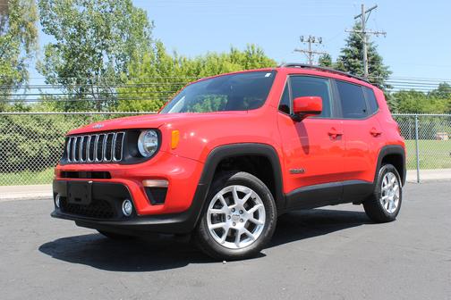 Red 2019 Jeep Renegade Latitude