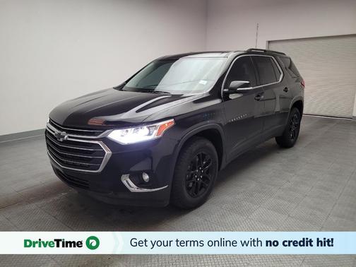 Mosaic Black Metallic 2019 Chevrolet Traverse LT Cloth