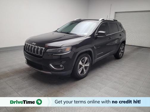 Diamond Black Crystal Pearlcoat 2019 Jeep Cherokee Limited