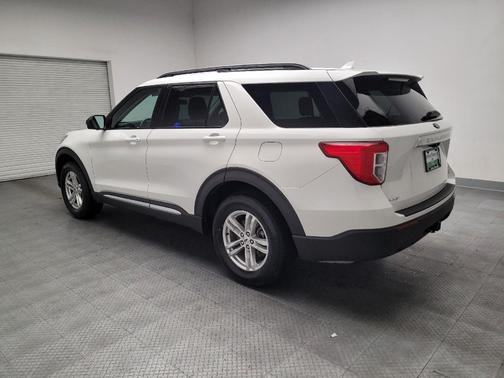 Star White Metallic Tri-Coat 2020 Ford Explorer XLT