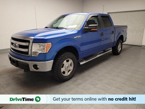 Blue 2014 Ford F-150 XLT