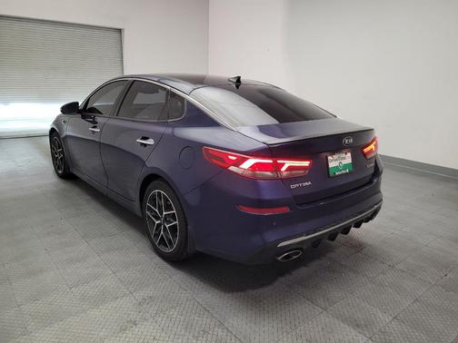 Horizon Blue 2019 Kia Optima SX Turbo