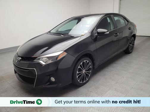 Black Sand Mica 2015 Toyota Corolla S Plus