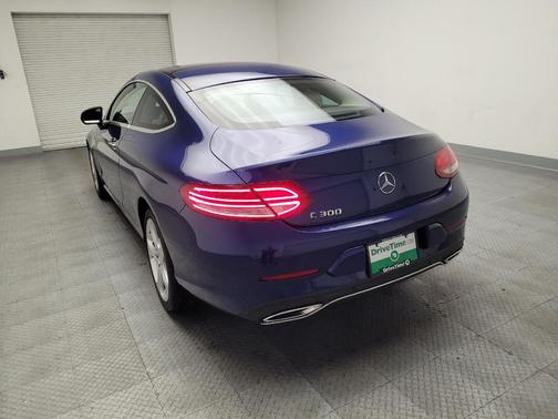 Blue 2017 Mercedes-Benz C-Class