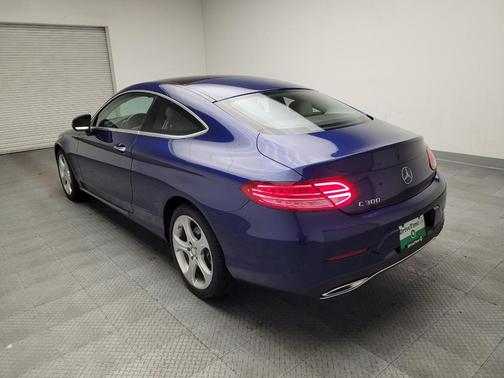 Blue 2017 Mercedes-Benz C-Class