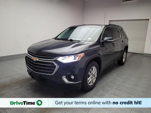Graphite Metallic 2020 Chevrolet Traverse LT Cloth