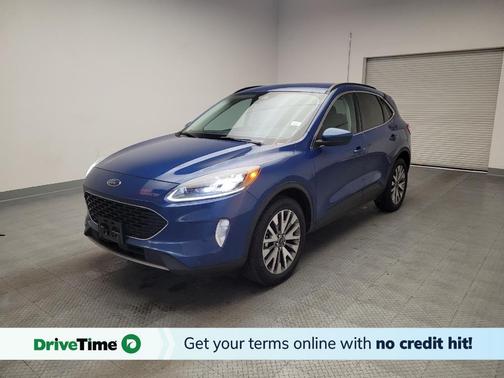 Blue 2022 Ford Escape Titanium