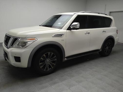 Pearl White 2017 Nissan Armada Platinum