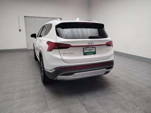 White 2022 Hyundai SANTA FE Limited