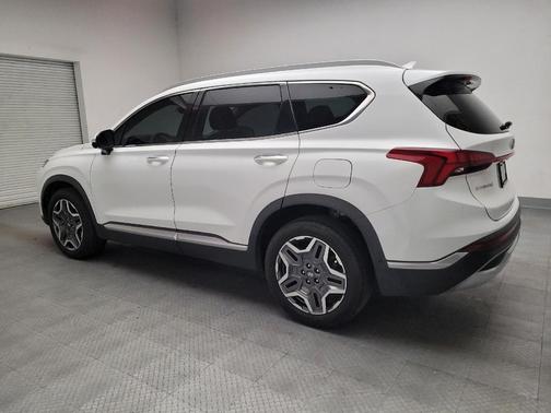 White 2022 Hyundai SANTA FE Limited