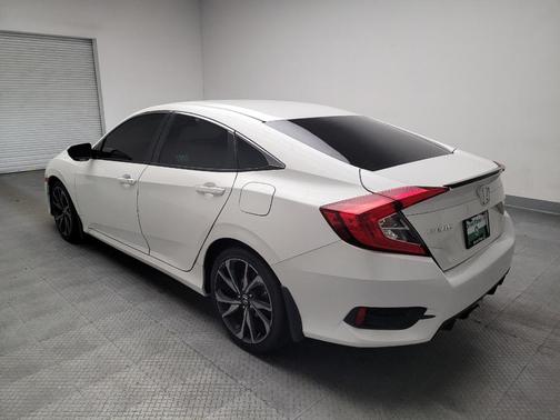 Platinum White Pearl 2020 Honda Civic Sport