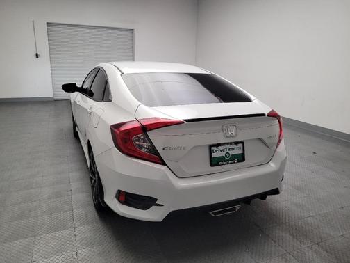 Platinum White Pearl 2020 Honda Civic Sport