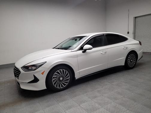 Hyper White 2022 Hyundai SONATA Hybrid SE