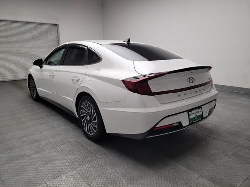 Hyper White 2022 Hyundai SONATA Hybrid SE