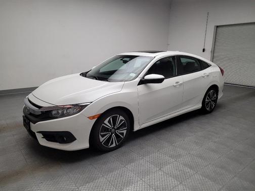 White 2017 Honda Civic EX-T