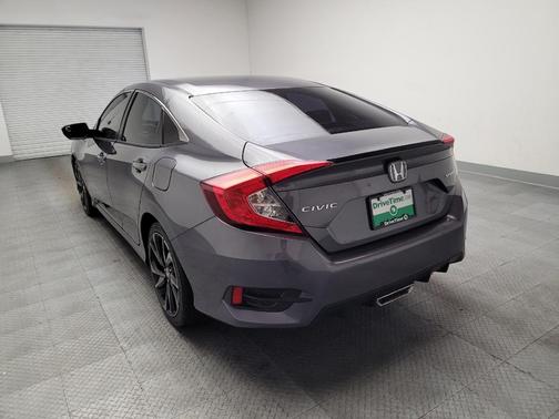 Modern Steel Metallic 2020 Honda Civic Sport