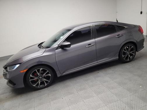 Modern Steel Metallic 2020 Honda Civic Sport