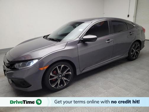 Modern Steel Metallic 2020 Honda Civic Sport