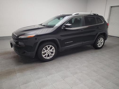 Diamond Black Crystal Pearlcoat 2018 Jeep Cherokee Latitude